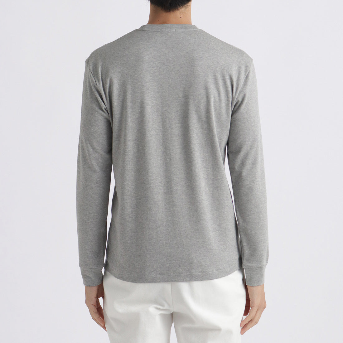 Tailored Long Sleeve T-shirt Color: Gray
