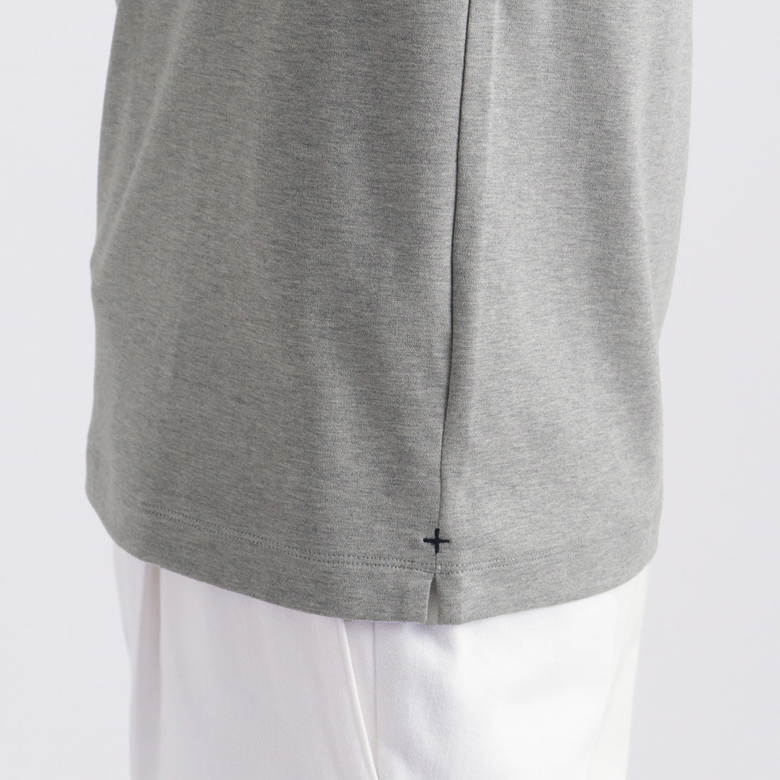 Tailored Long Sleeve T-shirt Color: Gray