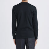 【Renewal】Tailored Long Sleeve T-shirt Color: Navy