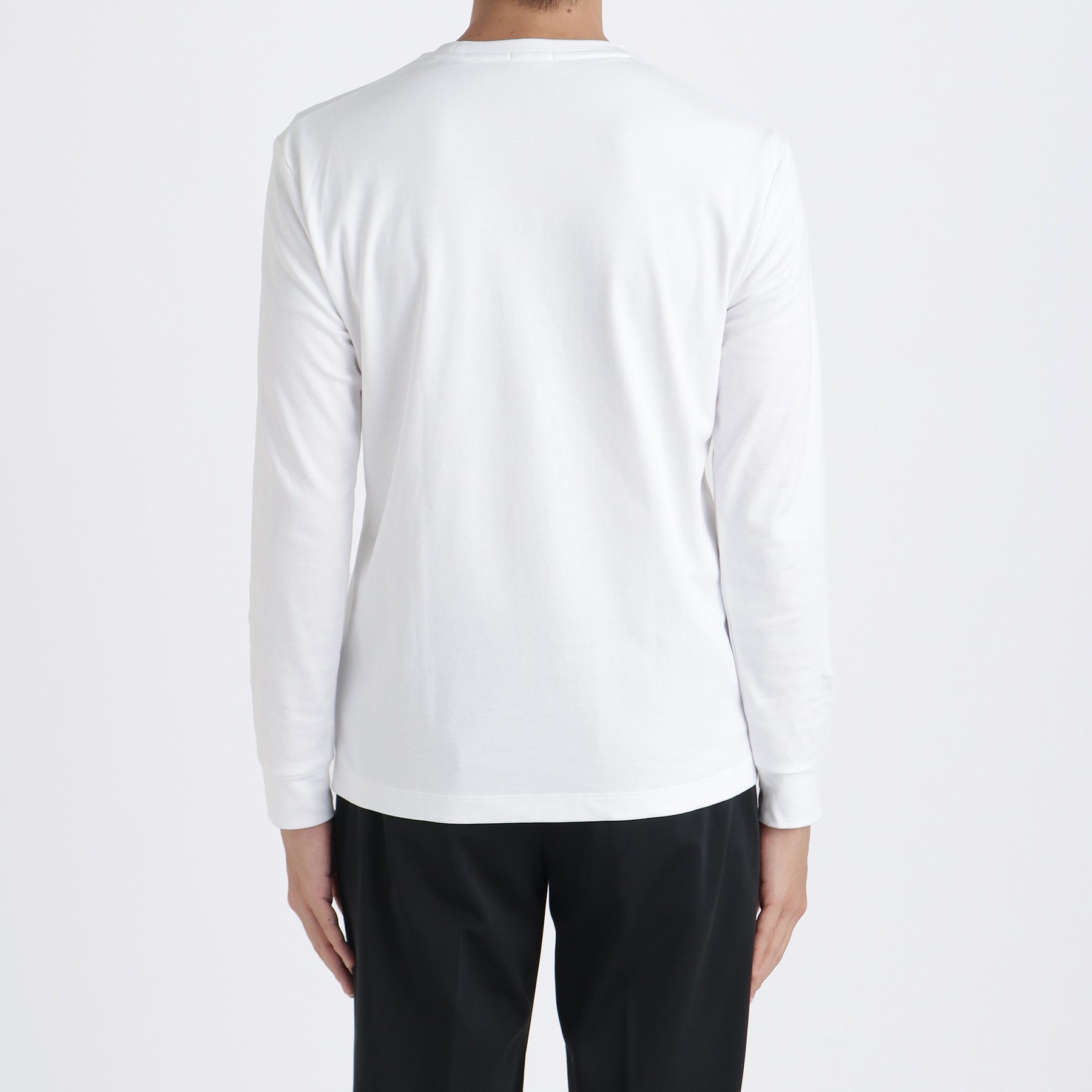 Tailored Long Sleeve T-shirt Color: White
