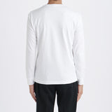 【Renewal】Tailored Long Sleeve T-shirt Color: White