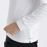 【Renewal】Tailored Long Sleeve T-shirt Color: White