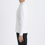 【Renewal】Tailored Long Sleeve T-shirt Color: White