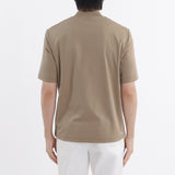 Tailored Mock Neck T-shirt Color: Mist