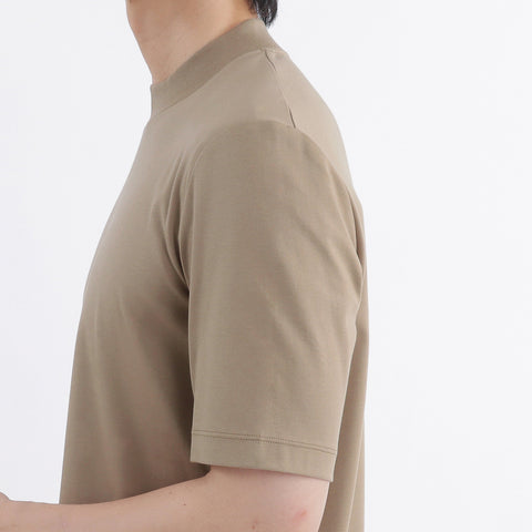 Tailored Mock Neck T-shirt Color: Mist
