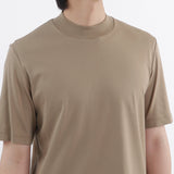Tailored Mock Neck T-shirt Color: Mist