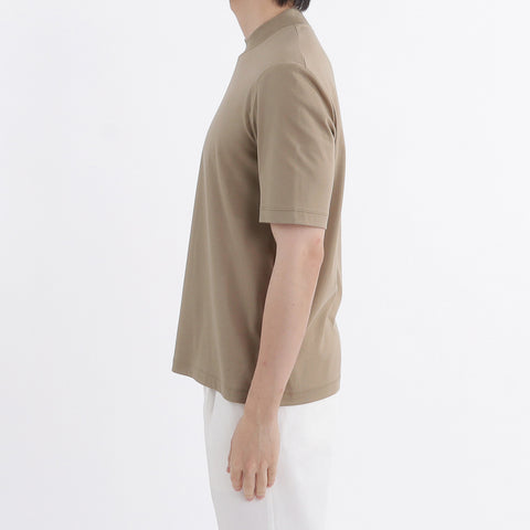 Tailored Mock Neck T-shirt Color: Mist