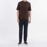 Tailored Mock Neck T-shirt Color: Oak