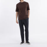 Tailored Mock Neck T-shirt Color: Oak