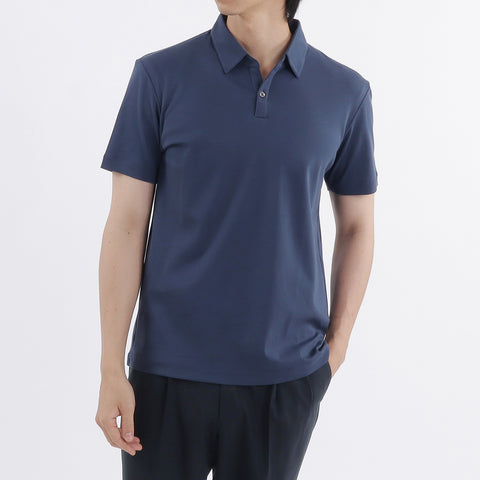 Tailored Polo-shirt Color: Marine