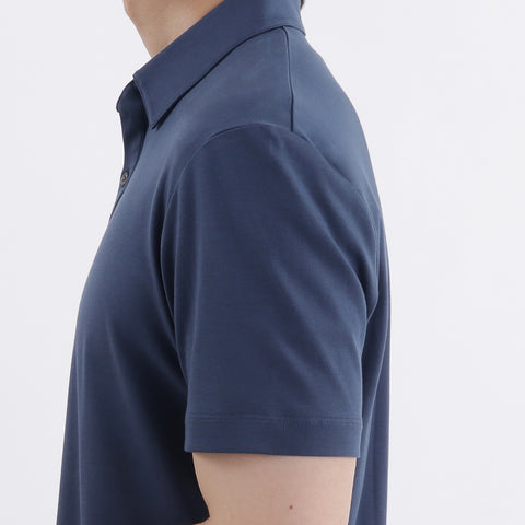 Tailored Polo-shirt Color: Marine