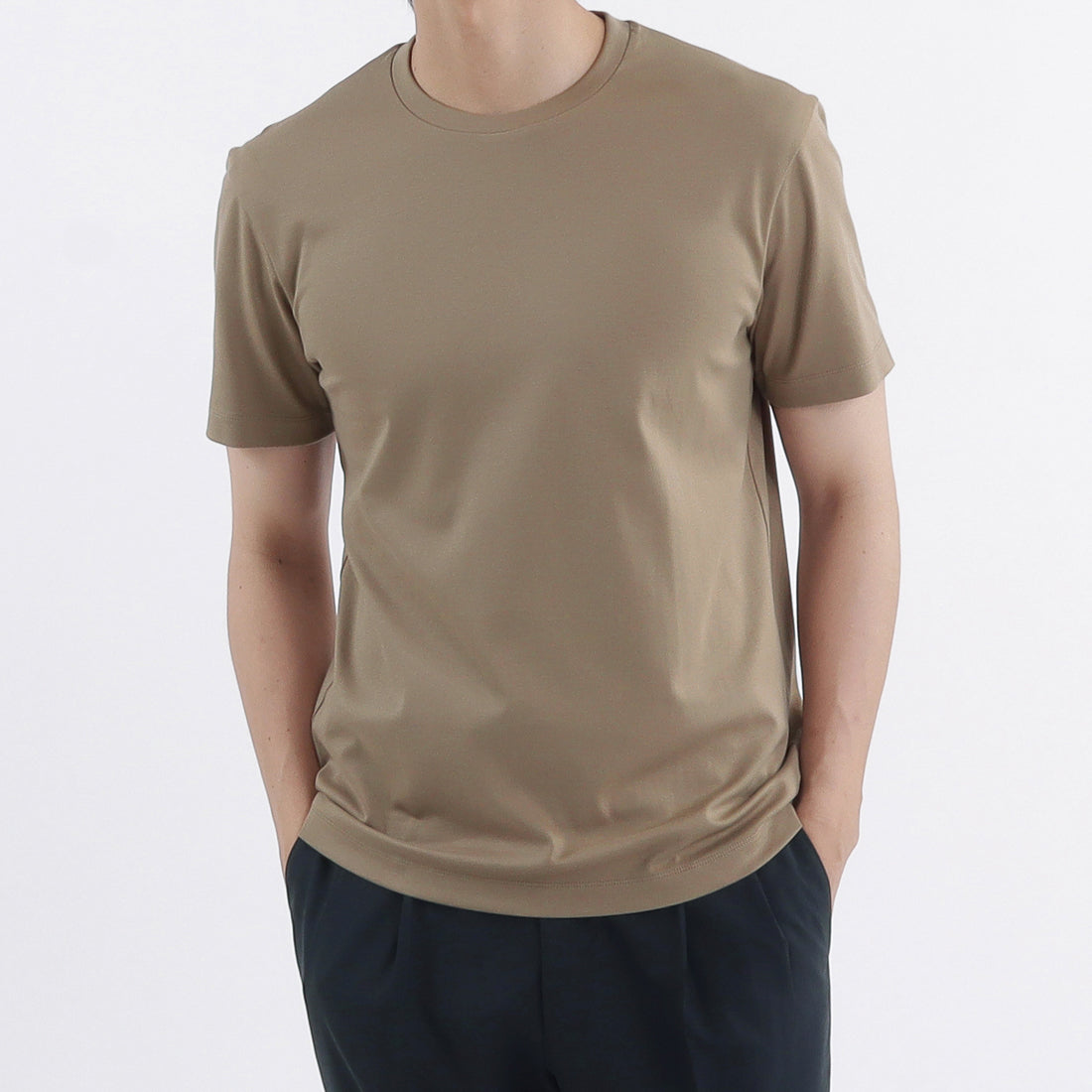 +C定番 Tailored T-shirt Color: Mist