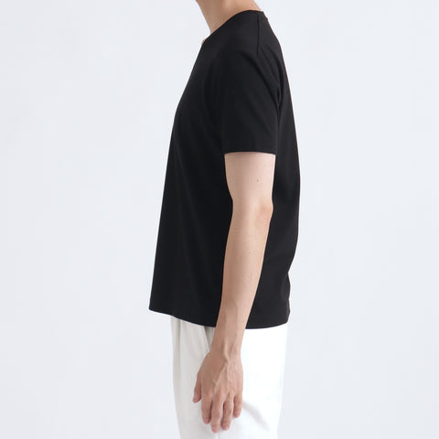 【Renewal】Tailored Vneck T-shirt Color: Black