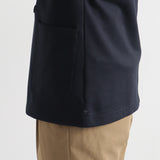 Smooth Terry Cardigan Double Jacket Color: Navy