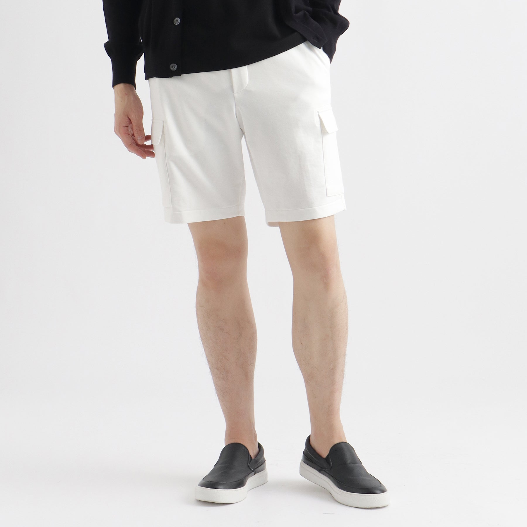 スビンプラチナムスムーステリー カーゴショートパンツ オフ