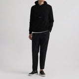 【Renewal】Smooth Terry Hoodie Color: Black