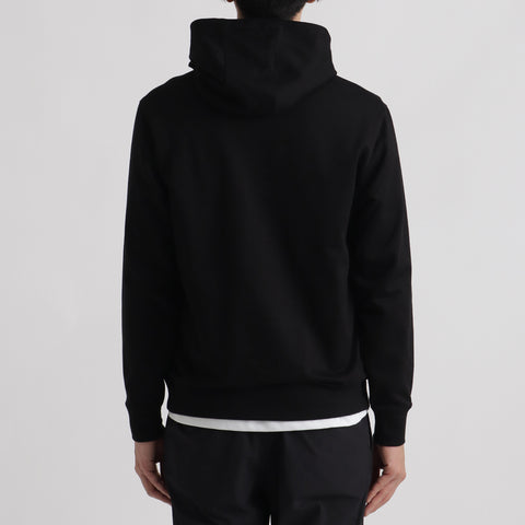 【Renewal】Smooth Terry Hoodie Color: Black