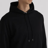 【Renewal】Smooth Terry Hoodie Color: Black