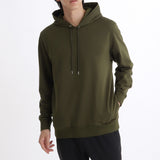 Smooth Terry Hoodie Color: Olive