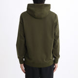 Smooth Terry Hoodie Color: Olive