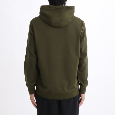 Smooth Terry Hoodie Color: Olive