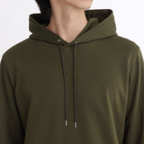 Smooth Terry Hoodie Color: Olive