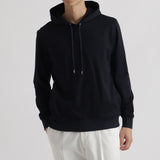 【Renewal】Smooth Terry Hoodie Color: Navy