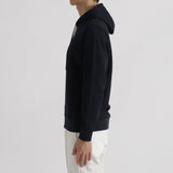 【Renewal】Smooth Terry Hoodie Color: Navy