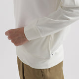 【Renewal】Smooth Terry Hoodie Color: Off White