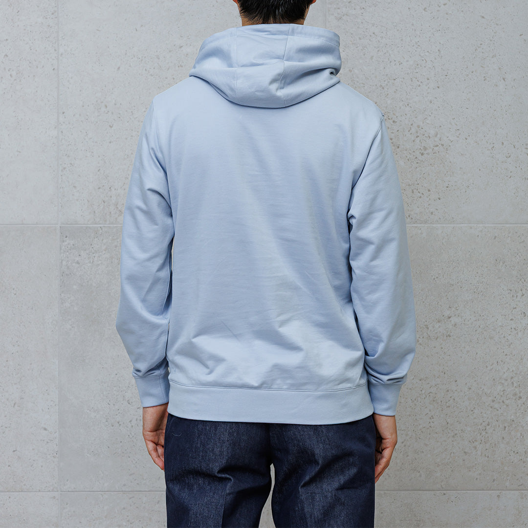 Smooth Terry Hoodie Color: Sky