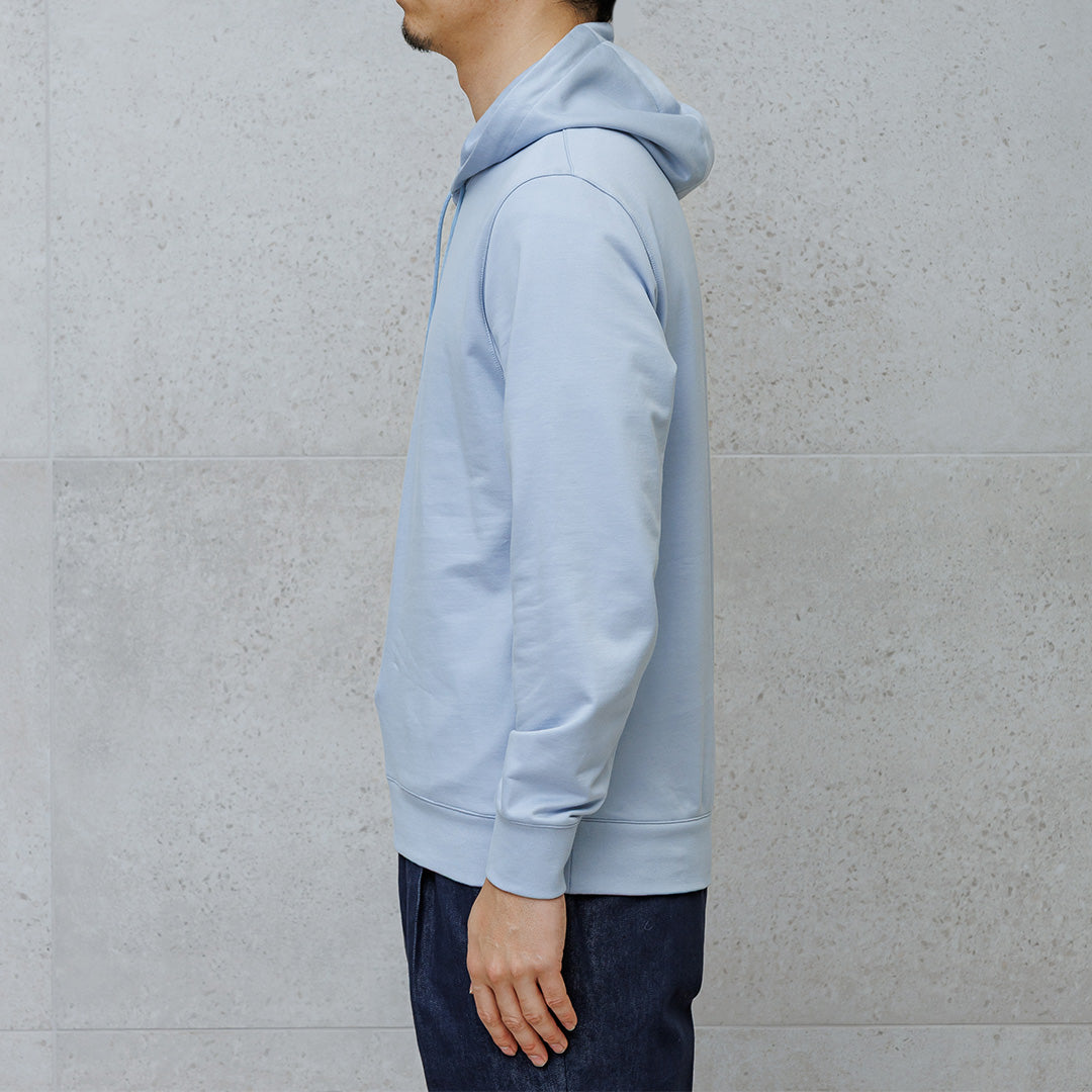 Smooth Terry Hoodie Color: Sky