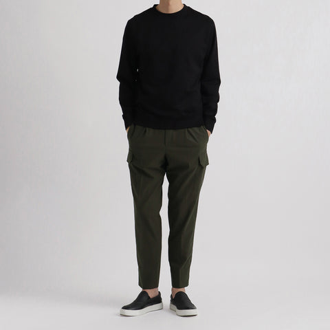 【Renewal】Smooth Terry Sweatshirt Color: Black