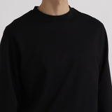 【Renewal】Smooth Terry Sweatshirt Color: Black