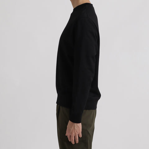 【Renewal】Smooth Terry Sweatshirt Color: Black