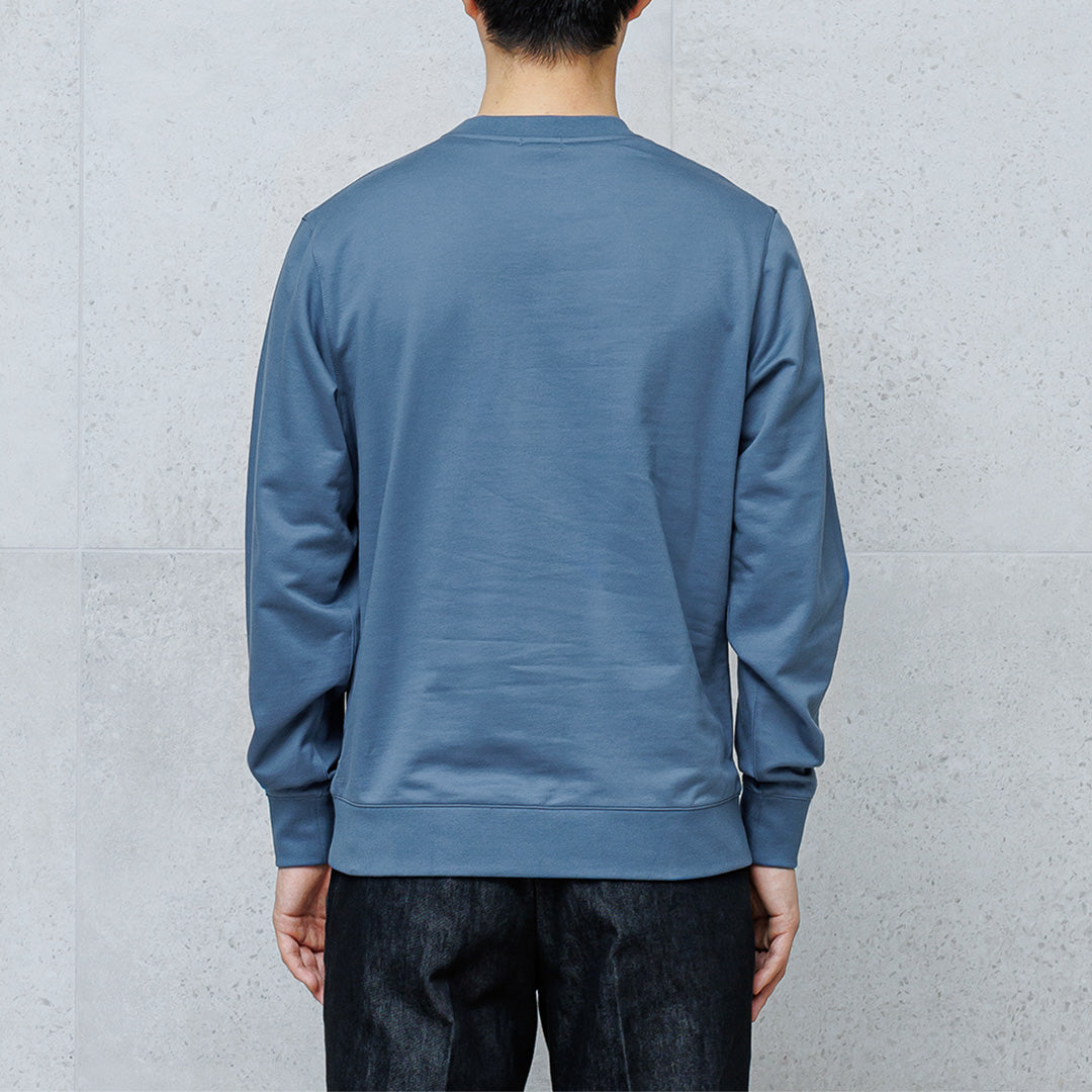 Smooth Terry Sweatshirt Color: Graphite Blue