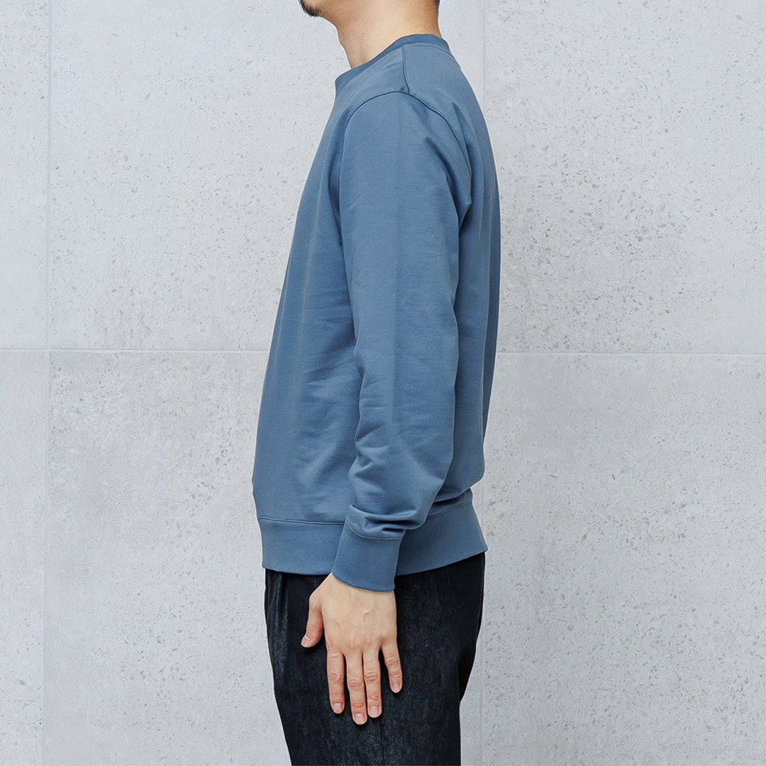 Smooth Terry Sweatshirt Color: Graphite Blue