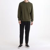 Smooth Terry Sweatshirt Color: Olive