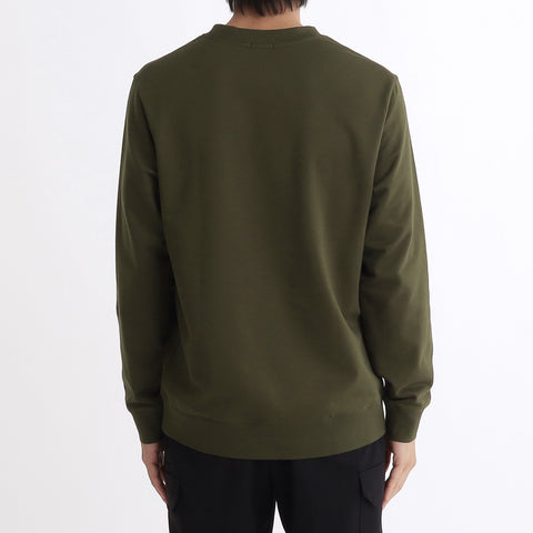 Smooth Terry Sweatshirt Color: Olive