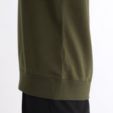 Smooth Terry Sweatshirt Color: Olive