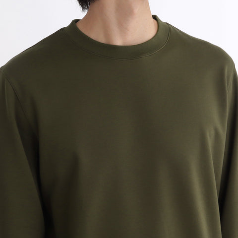 Smooth Terry Sweatshirt Color: Olive