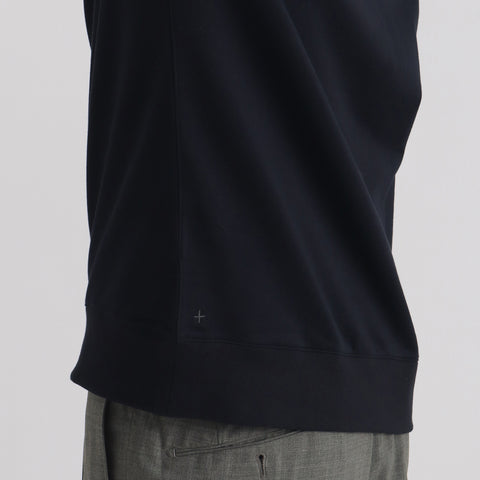 【Renewal】Smooth Terry Sweatshirt Color: Navy