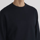 【Renewal】Smooth Terry Sweatshirt Color: Navy