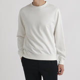 【Renewal】Smooth Terry Sweatshirt Color: Off White