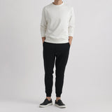 【Renewal】Smooth Terry Sweatshirt Color: Off White