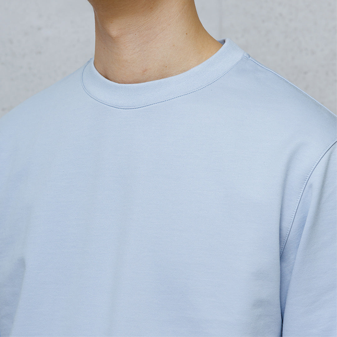 Smooth Terry Sweatshirt Color: Sky