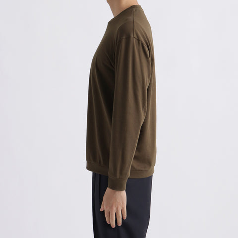 【THE LIMITED EDITION】Terry Fleece Middle Sweatshirt Color: Autumn