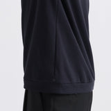 【THE LIMITED EDITION】Terry Fleece Middle Sweatshirt Color: Navy