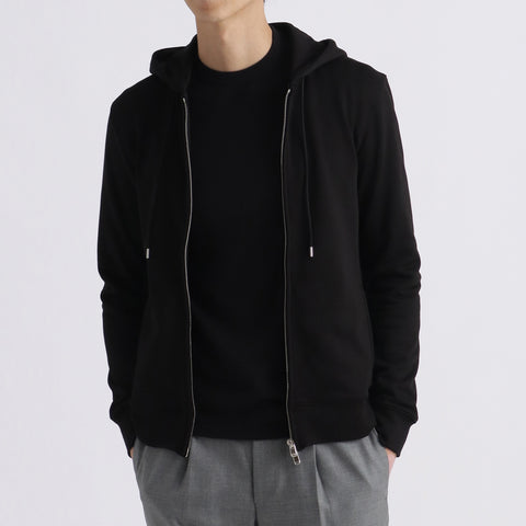 Urake Zip Up Hoodie Color: Black