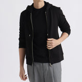 Urake Zip Up Hoodie Color: Black