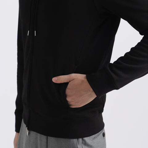 Urake Zip Up Hoodie Color: Black